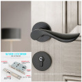 BS03 Stainless Steel door locks Black Color Double Sided Main Door Lock round door lock